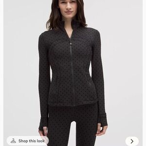 Lululemon Define Jacket Nulu Flocked. Size 6 NWT.